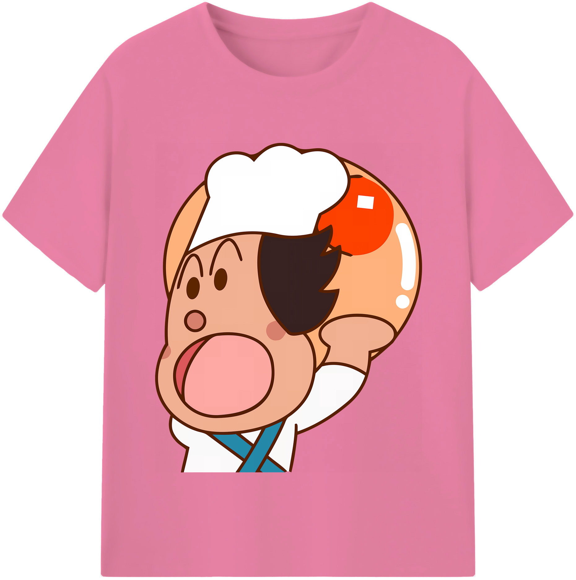 （画像用） アンパンマン Anpanman 綿100％半袖Tシャツ（フロントプリント）